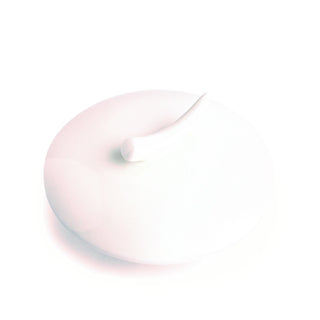 Deckel "Epsilon" mit Hörnchen, D. 10 cm, Fine Bone China