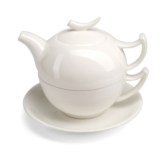 Tea-for-one "Epsilon",  Bone China, 4 tlg.