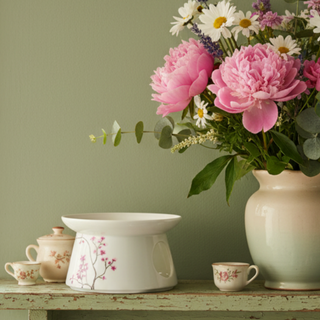 Stövchen "Cherry Blossom",  für 1.5 l, Bone China