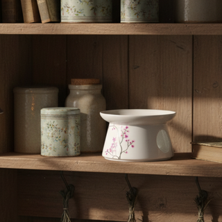 Stövchen "Cherry Blossom",  für 1 l, Bone China