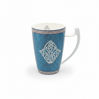 Mega Becher "Celtic", 0,5 l, blau, Bone China