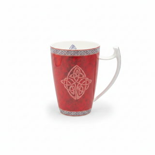 Mega Becher "Celtic", 0,5 l, rot, Bone China
