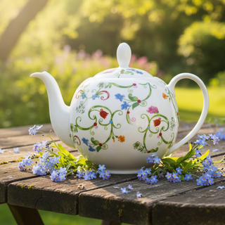 Teekanne "Fleurette", 1,5 l, Bone China