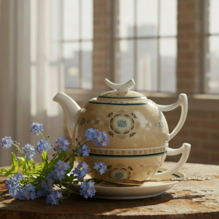 Tea-for-one "Casablanca" 0.5 l/0,25 l Bone China 4 tlg