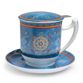 Kräuterteetasse mit Filter & Untere "Agadir"