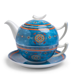 Tea-for-one "Agadir", 0,5 l/0,25l,  Bone China, 4 tlg