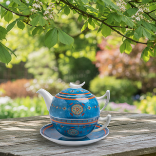 Tea-for-one "Agadir", 0,5 l/0,25l,  Bone China, 4 tlg