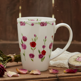 Mega Becher "Rosalie", 0,5 l, Bone China