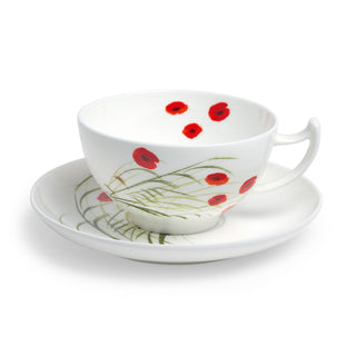Tasse und Untere "Caprice", 0,18 l, Bone China