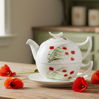 Tea-for-one "Caprice", 0,5 l / 0,25 l, Bone China