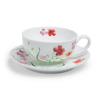 Tasse und Untere "Lotta", 0,18 l, Bone China