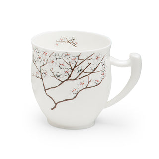 Becher "White Cherry", 0,4 l, Porzellan