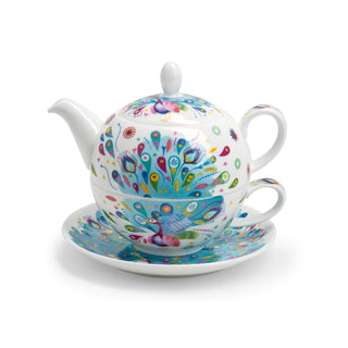 Tea-for-one "Paula", 0,5 l / 0,25 l, Bone China