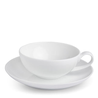 Jumbotasse und Untere "Kelly", Porzellan, 0,3 l
