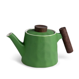 Teekanne "Pepino" mit Holzgriff, 0,5 l, Porzellan