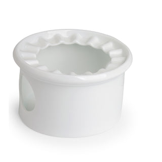 Stövchen "Elisabeth", medium, für 1,0 l Kannen, 6,3 cm / Ø 12,0 cm, Porzellan