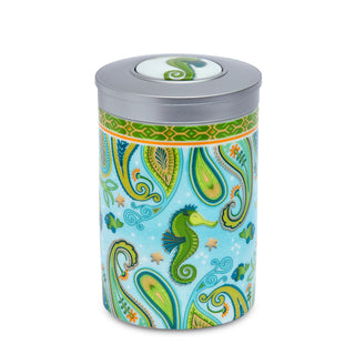 Teedose "Sieglinde" mit Aromadeckel, für 100 g, H. 11 cm, Porzellan