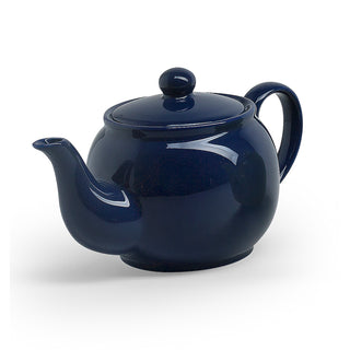 Teekanne "Louise" 1,0 l, blau, Porzellan