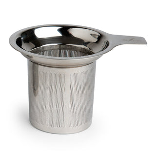 Kräuterteetasse "Celtic" mit Filter, 0,35 l, rot, 4tlg, Bone China