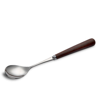 Teelöffel mit Holzgriff "Knut", L. 13.5 cm