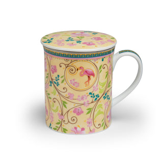 Kräuterteetasse "Emma" mit Deckel und Edelstahlsieb, 0,3 l, im Geschenkkarton