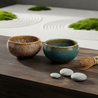 Matcha Schale "Yukio" 0,35 l, 2er-Set, Porzellan